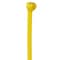 Panduit Cable Tie, 15 in L, 4 in Max Bundle Dia., Yellow, Nylon 6/6, 50 lb Strength, 1000 PK BT4S-M4Y - alternate 1